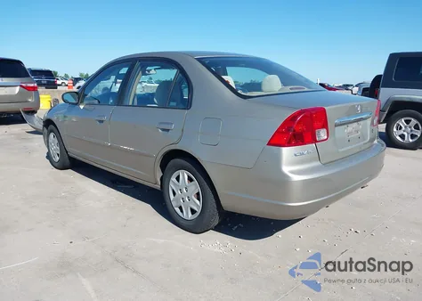 2003 Honda Civic Lx z USA, uszkodzony, nr VIN 2HGES16593H616550